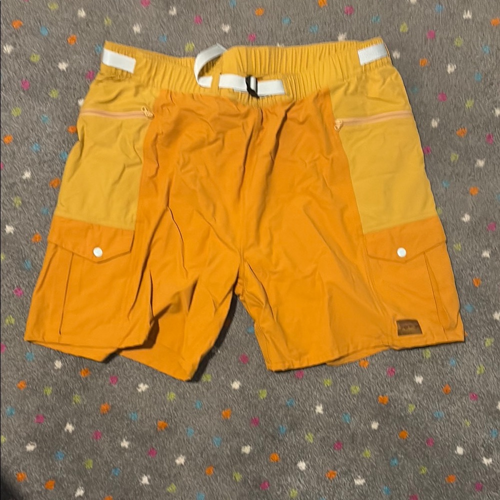 Patagonia Cargo Shorts in Vibrant Yellow